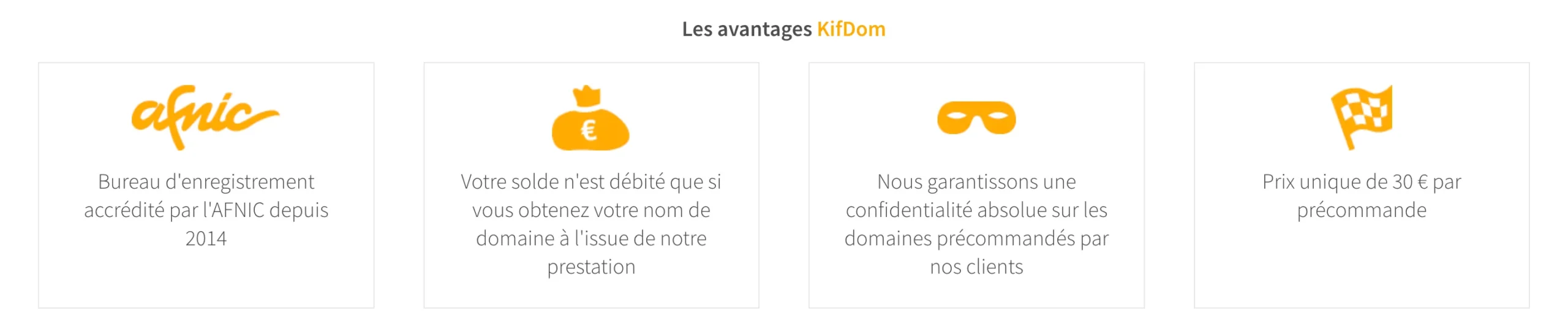 avantages kifdom